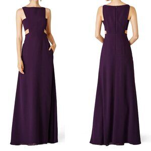 NWT Jill Jill Stuart Side Cut Out Gown size 0